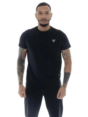 Leone patch heren-t-shirt met korte mouwen