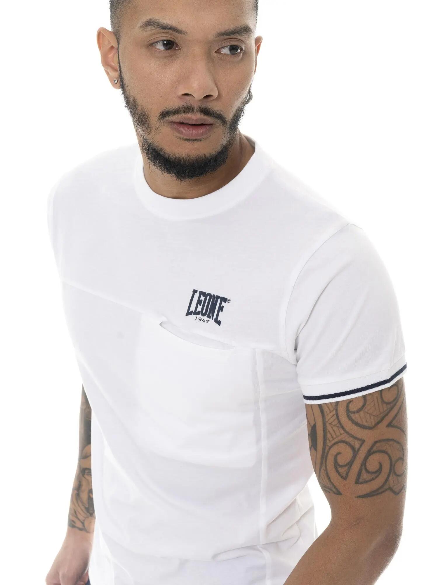 Leone Easy heren t-shirt met korte mouwen 3/5