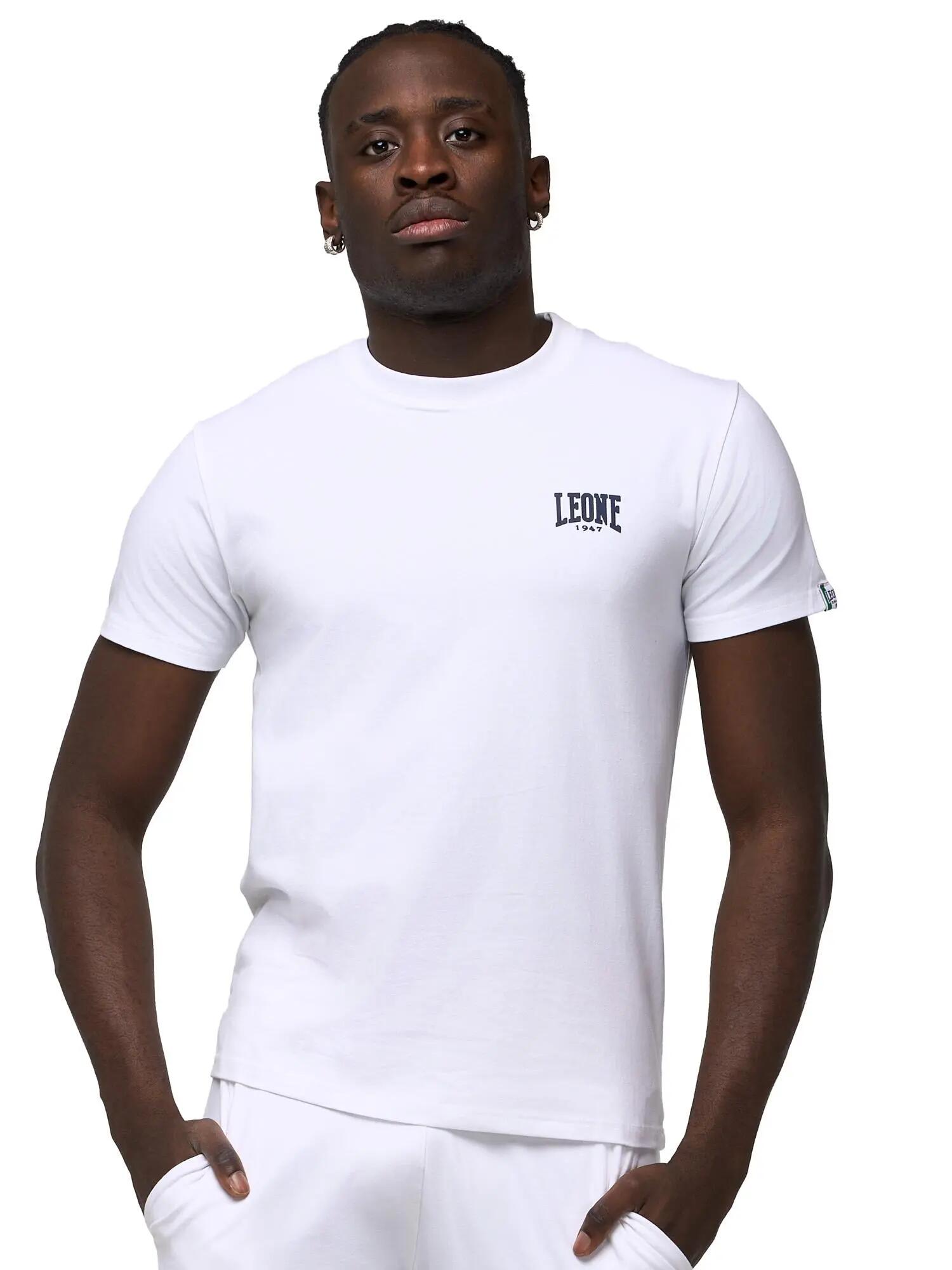 T-shirt in cotone da uomo a maniche corte Leone Basic 5/5