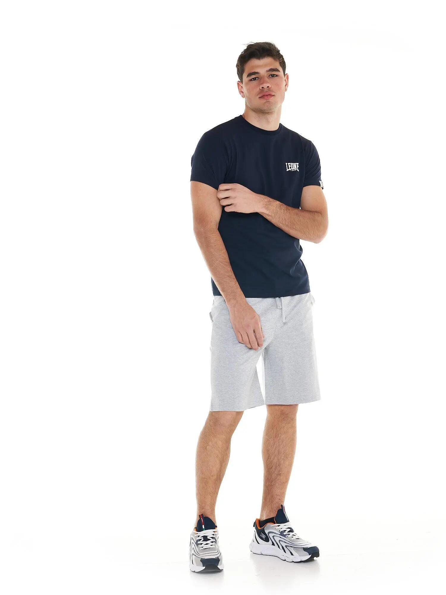 Camiseta de hombre Leone Basic de algodón de manga corta 2/7