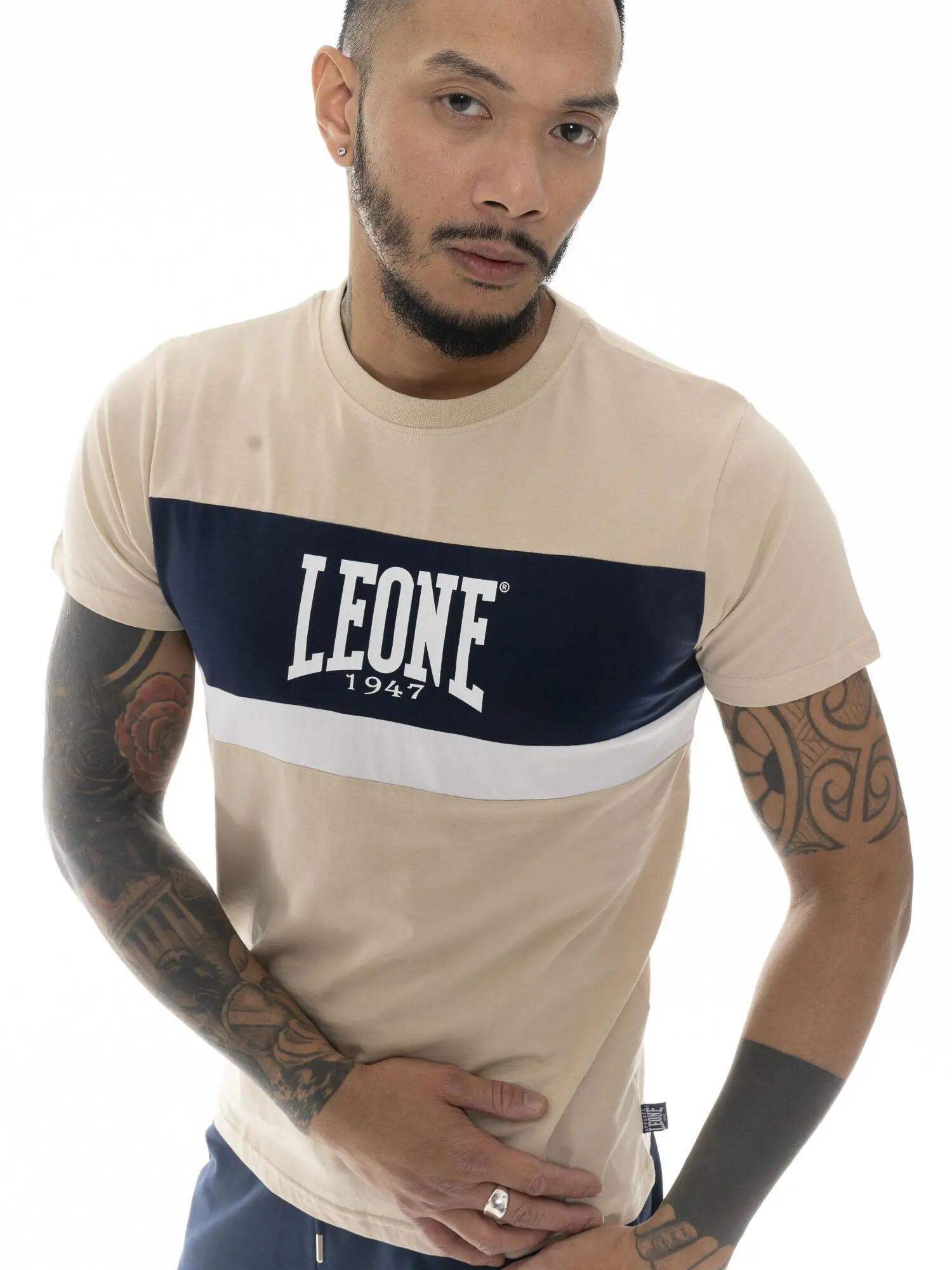 Leone Easy heren t-shirt met korte mouwen 3/5
