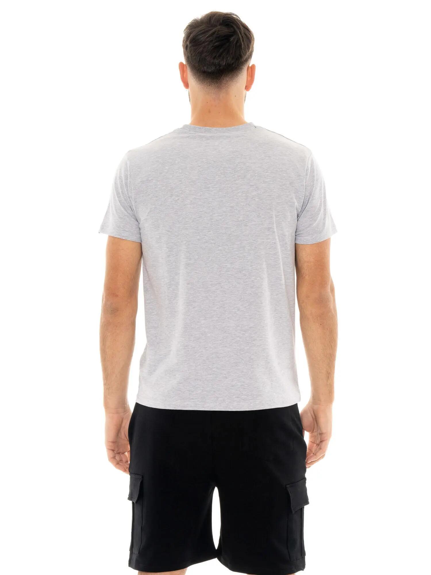 T-shirt in cotone da uomo a maniche corte Leone Basic 4/7