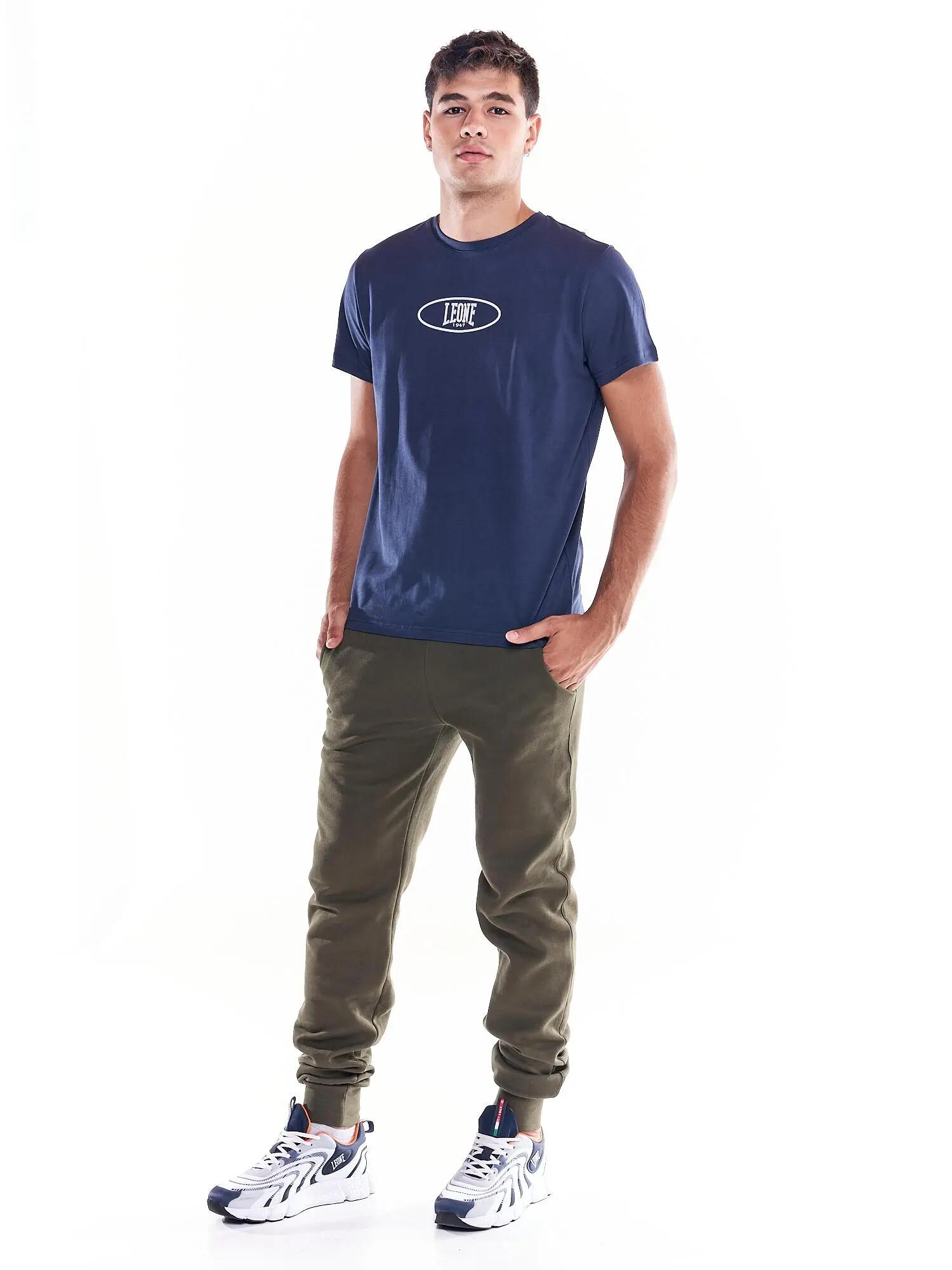 T-shirt homme imprimé logo central Earth Tones 3/6