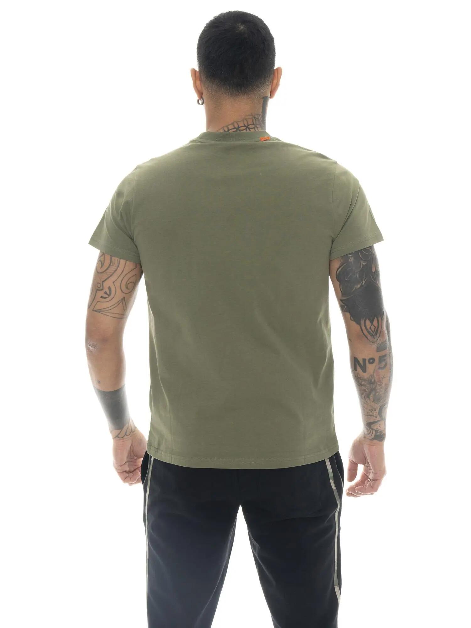 Leone Military 1947 katoenen T-shirt met korte mouwen voor heren 4/5