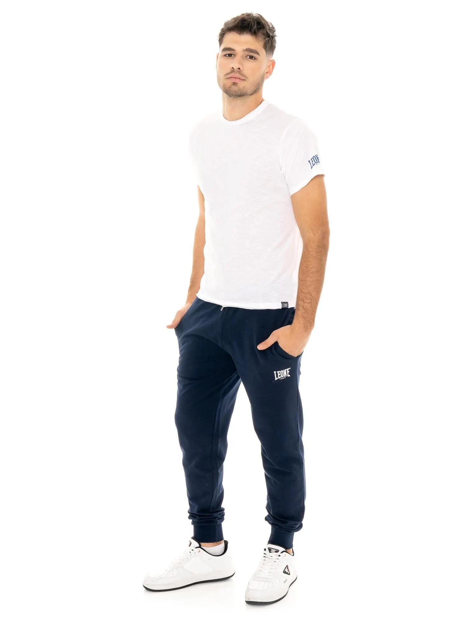 Maglietta uomo maniche corte  in slub piccolo logo 2/5