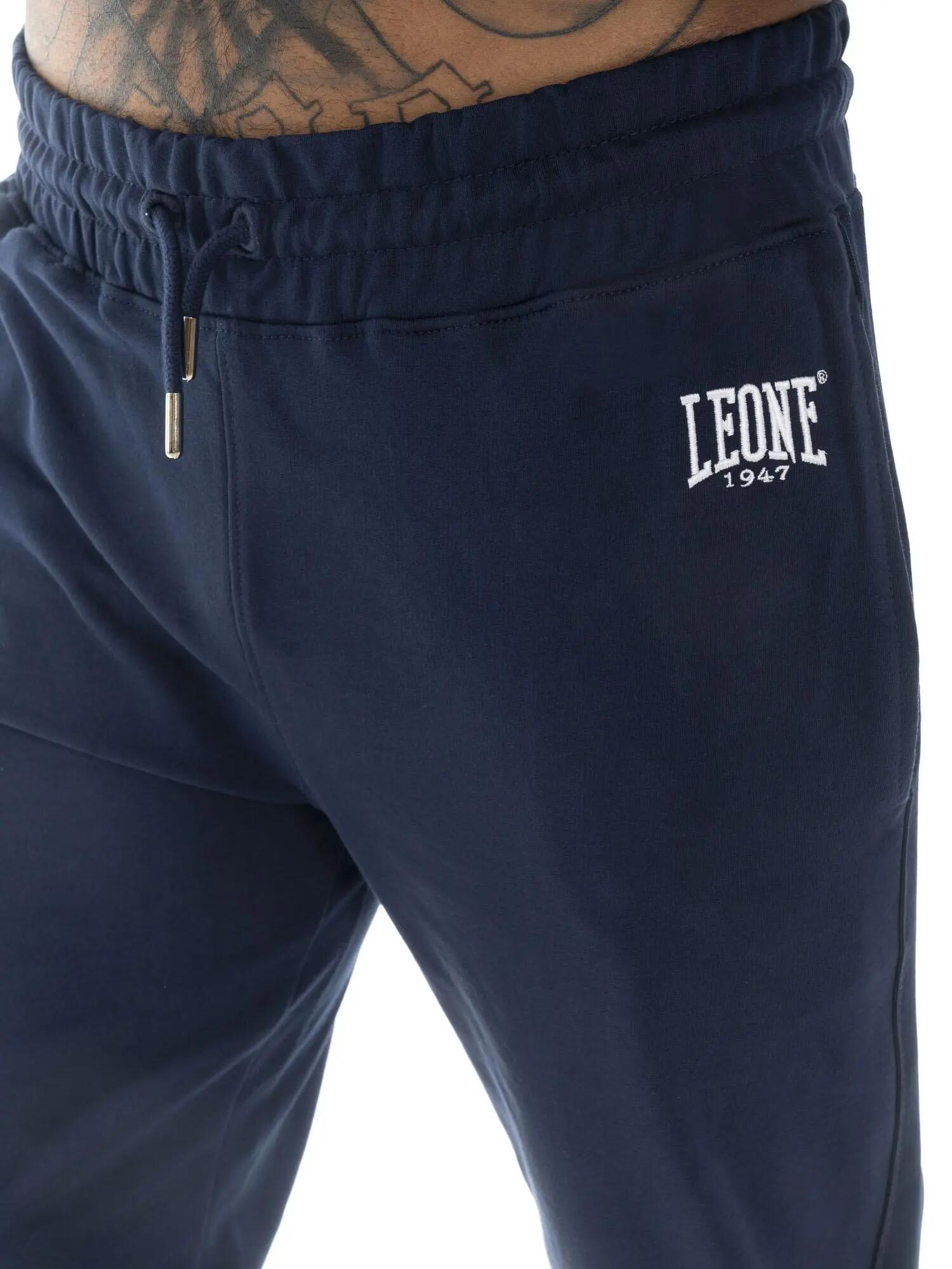 Survêtement Leone Easy pour homme, col et fermeture éclair, en coton non brossé 3/5