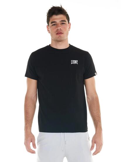 T-shirt homme manches courtes en coton Leone Basic