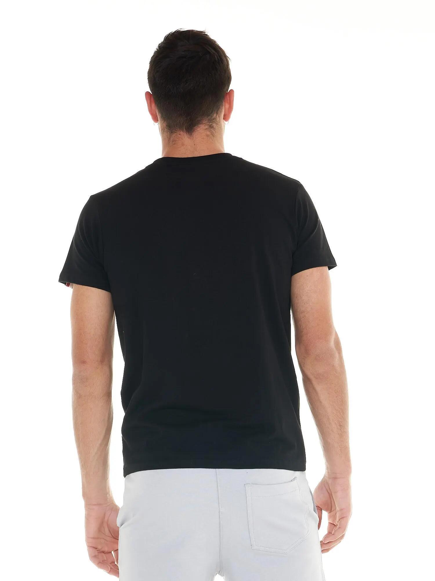 Leone Basic Herren-Kurzarm-T-Shirt aus Baumwolle 4/7