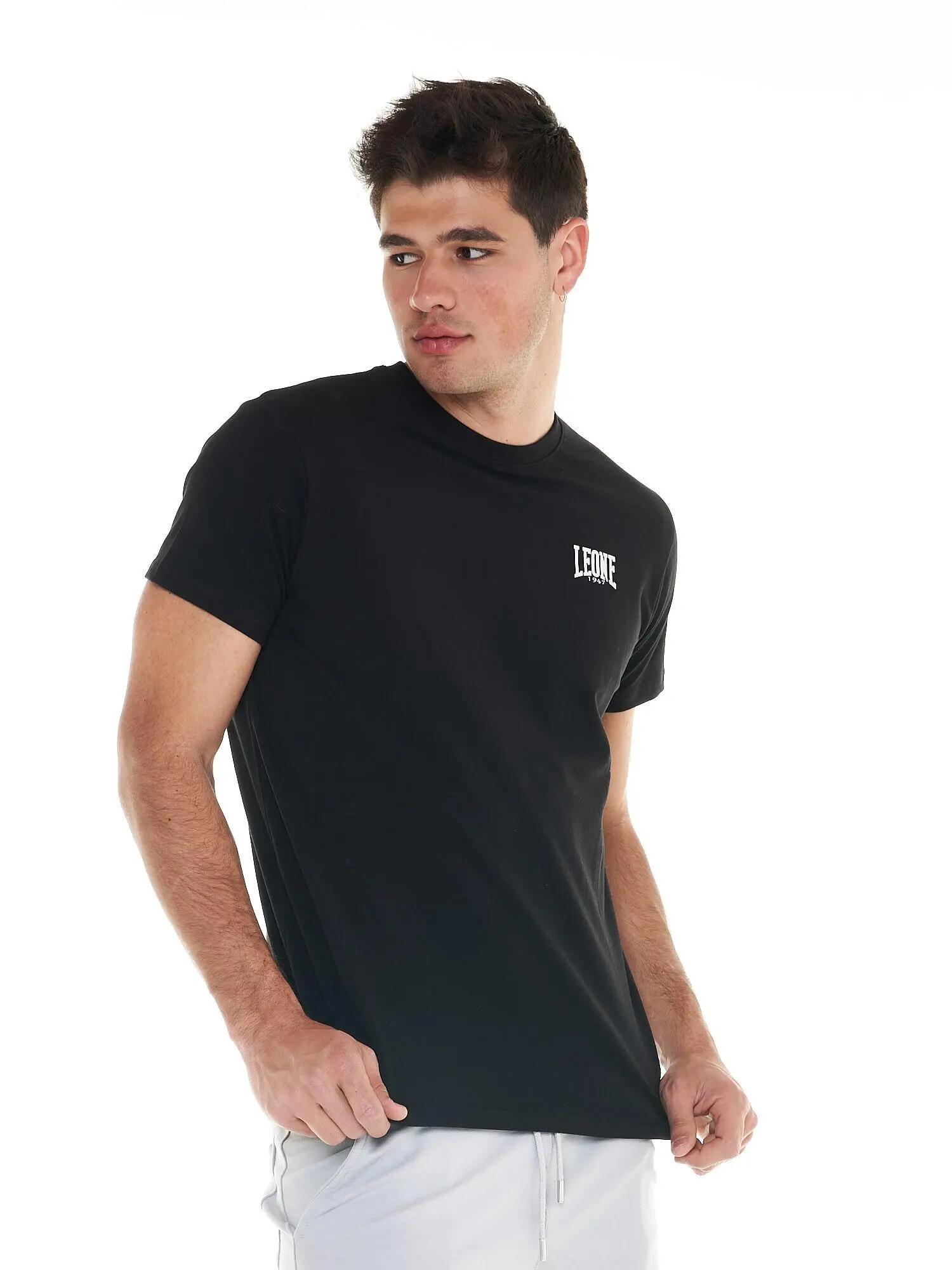 Leone Basic Herren-Kurzarm-T-Shirt aus Baumwolle 2/7