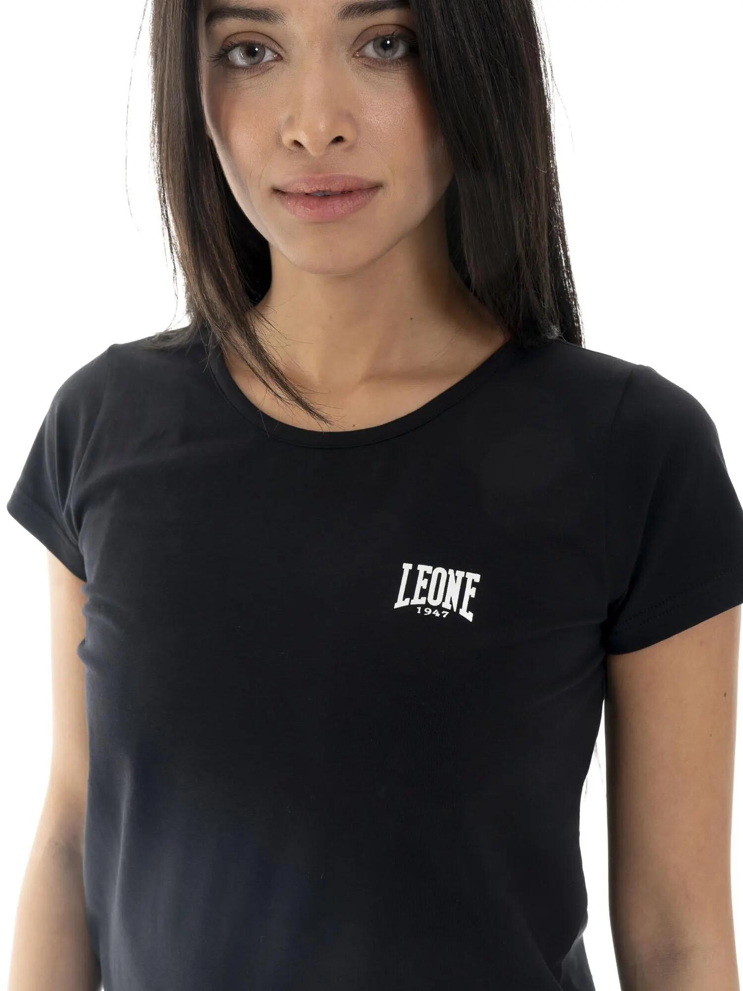 Camiseta de mujer con logo lateral de corazón Leone Basic 3/7