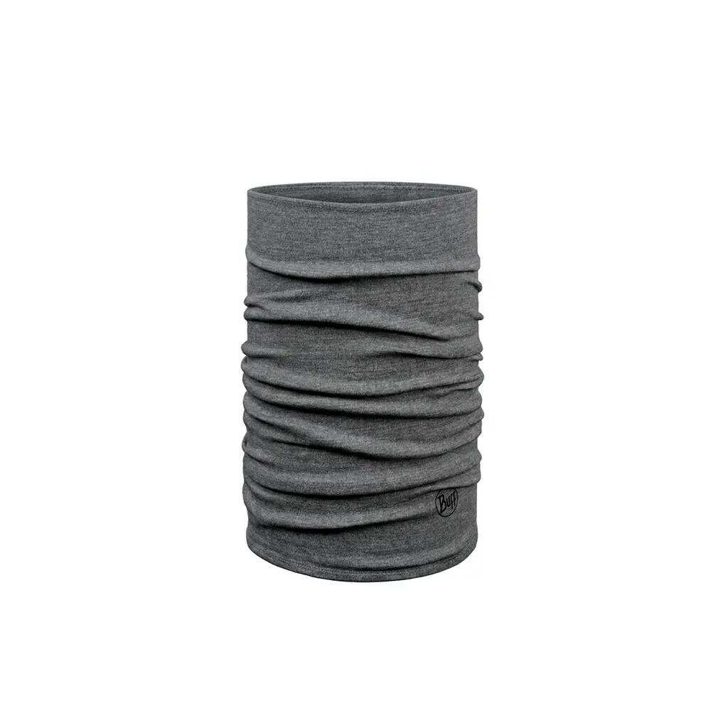 Tour De Cou Buff Midweight Merino Wool Light Grey