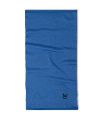 Buff merino lichtgewicht nekwarmer blauw kind
