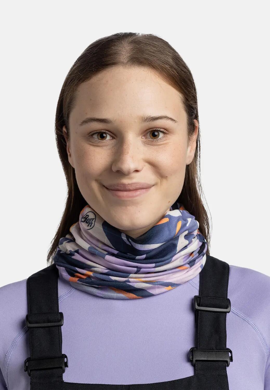 Braga de cuello Original EcoStretch Unisex Buff Morado ÚNICA 5/7