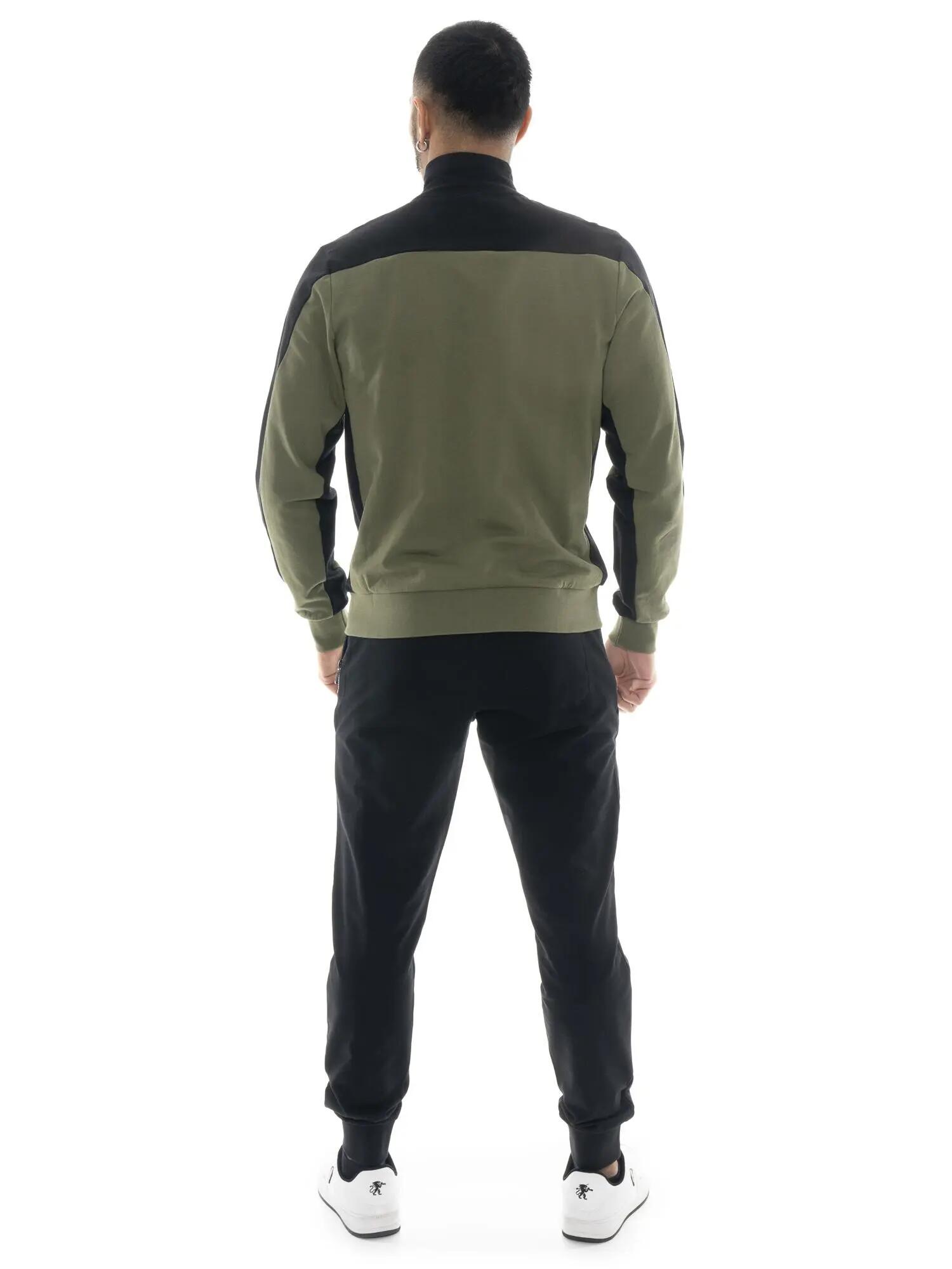 Bluza z bawełna z pełny zamek błyskawiczny na co dzień 4/5