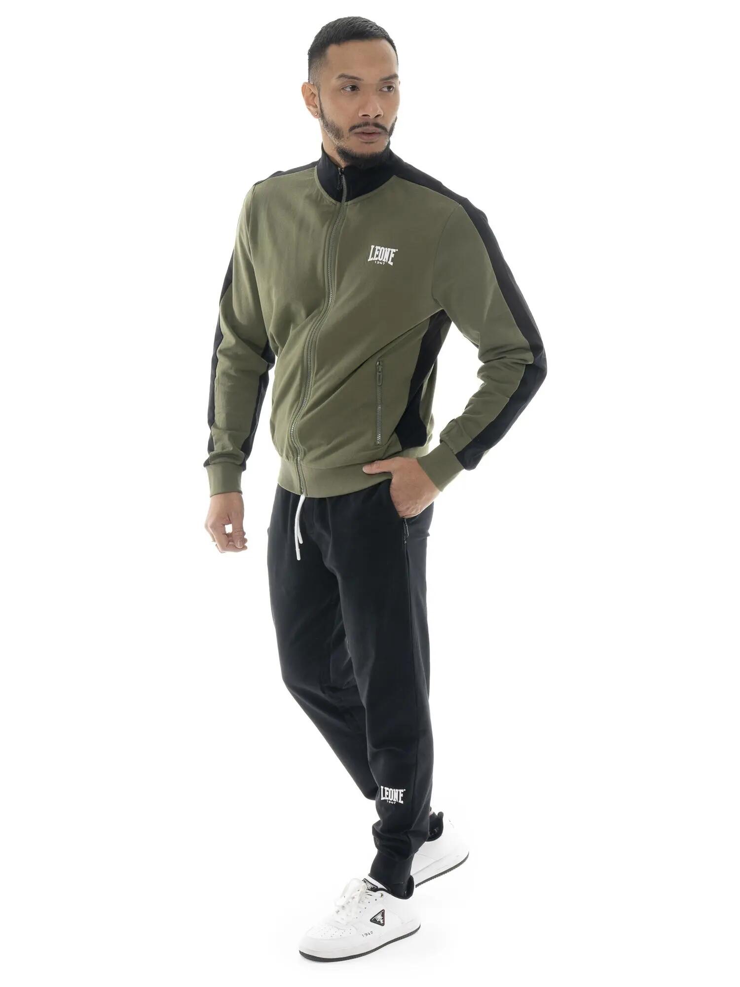 Bluza z bawełna z pełny zamek błyskawiczny na co dzień 2/5