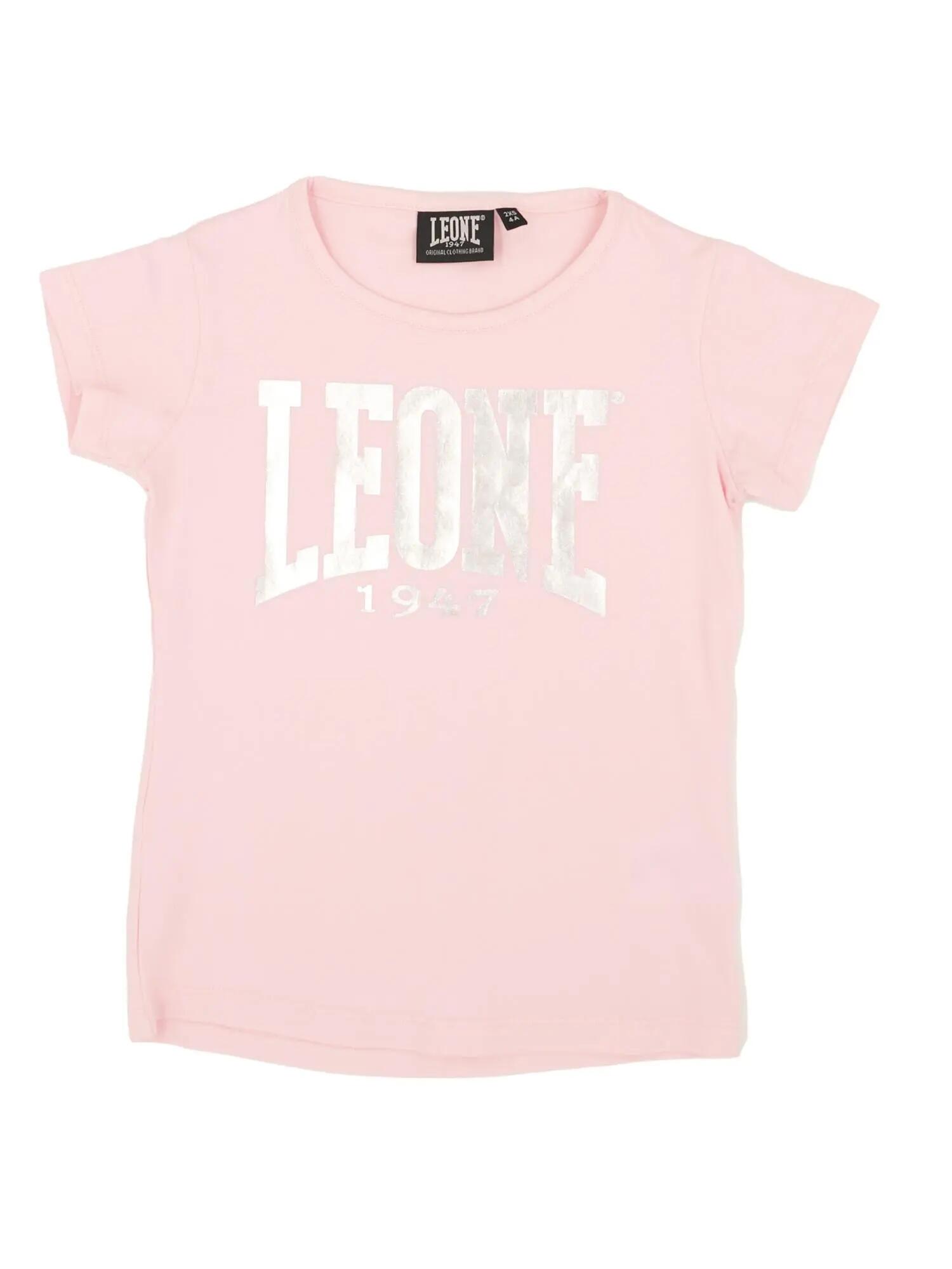 T-shirt fille basique gros logo 1/2