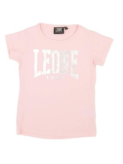 T-shirt fille basique gros logo