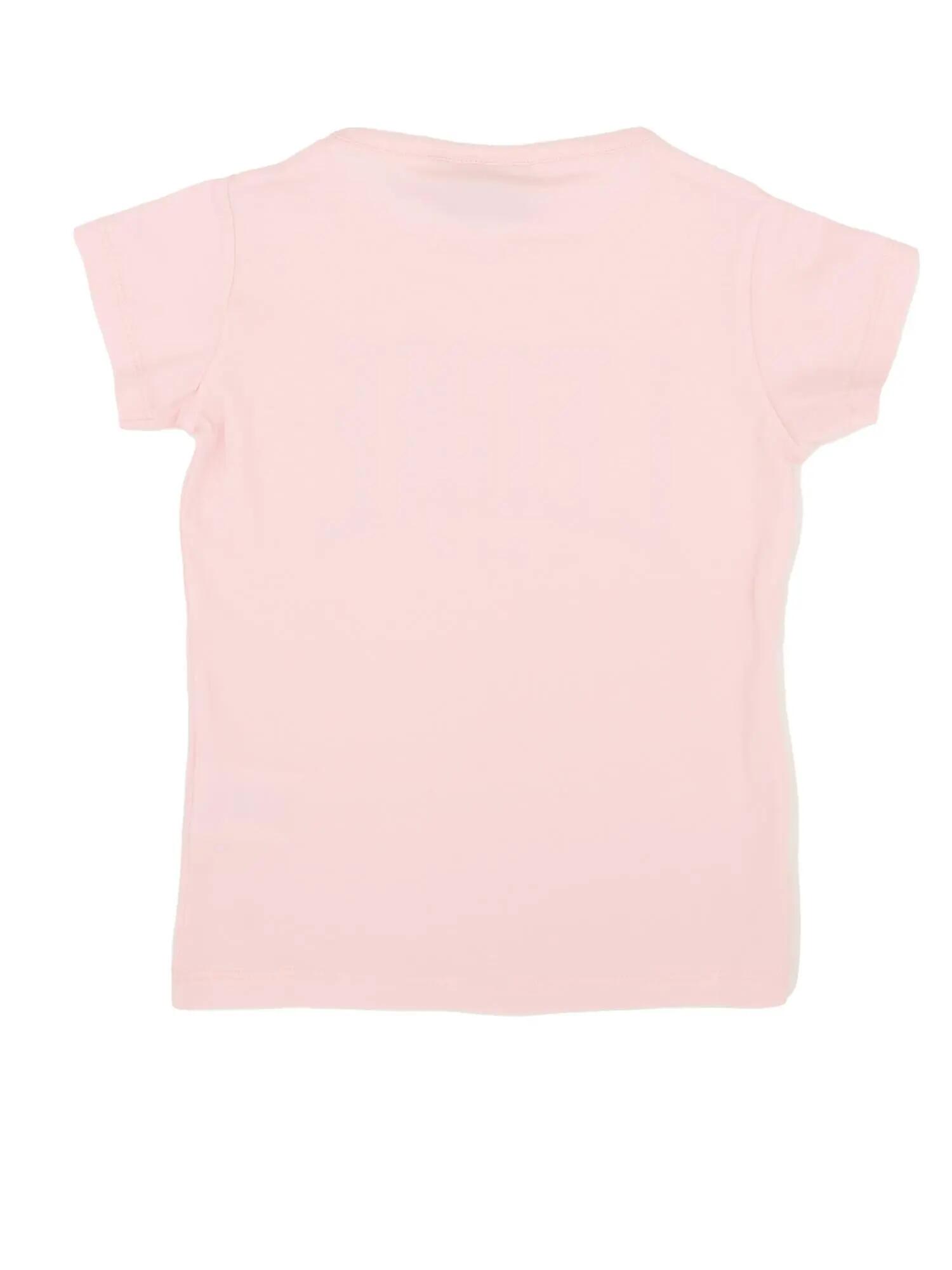 T-shirt fille basique gros logo 2/2
