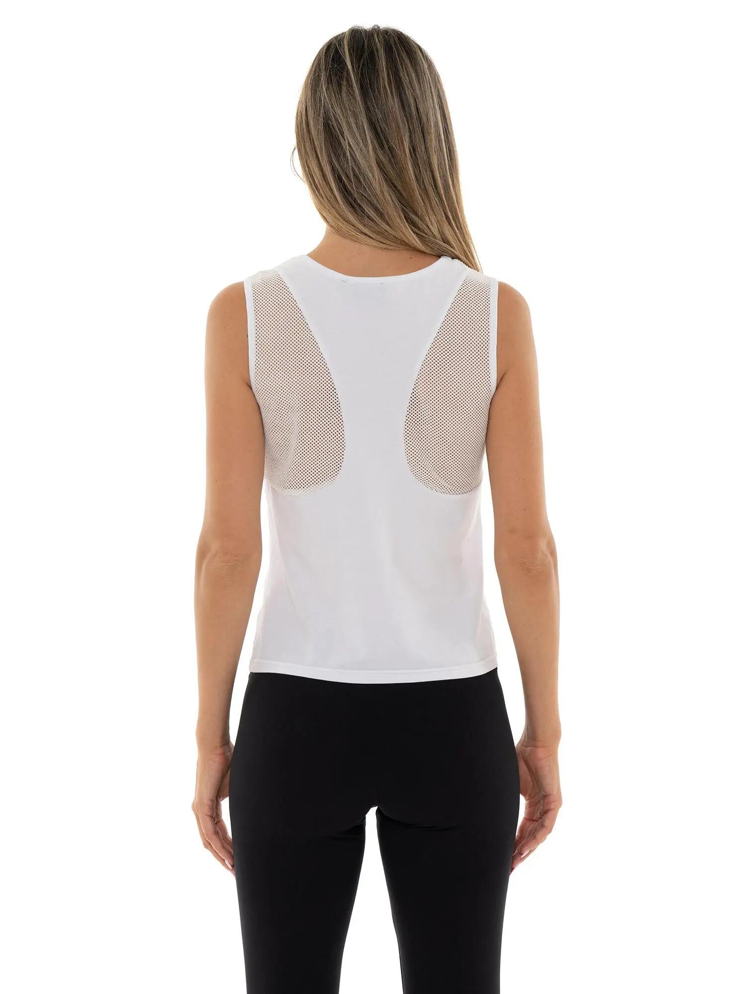 Camiseta de tirantes de mujer con sisas de malla Leone Gold 4/5