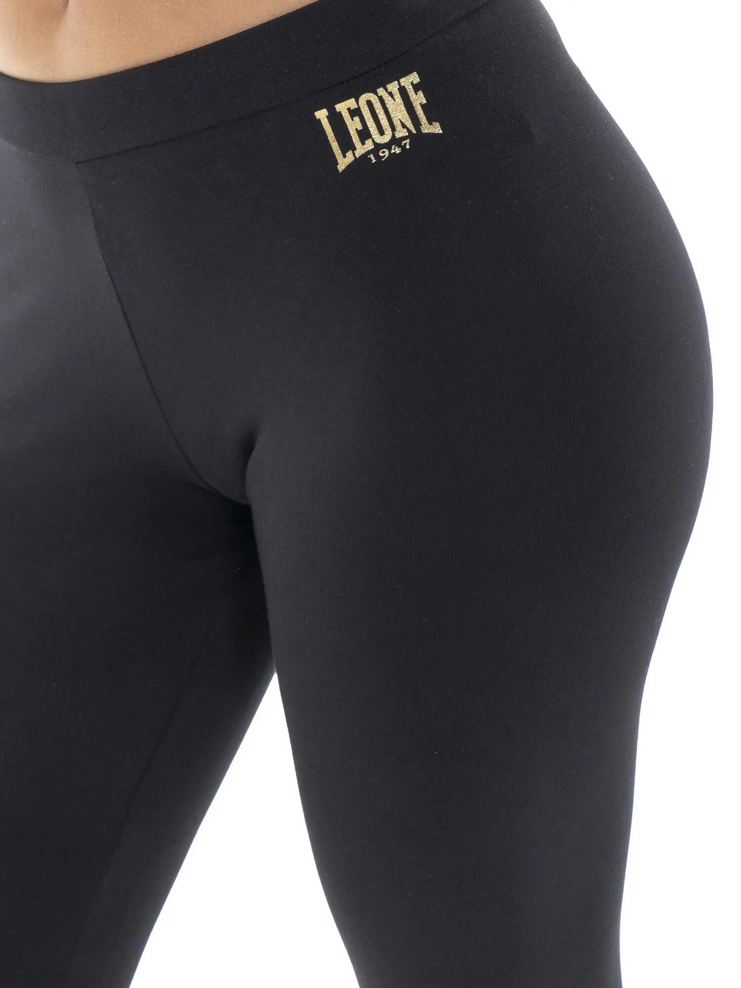 Leggings de mujer Leone Gold de algodón sin perchar 3/5