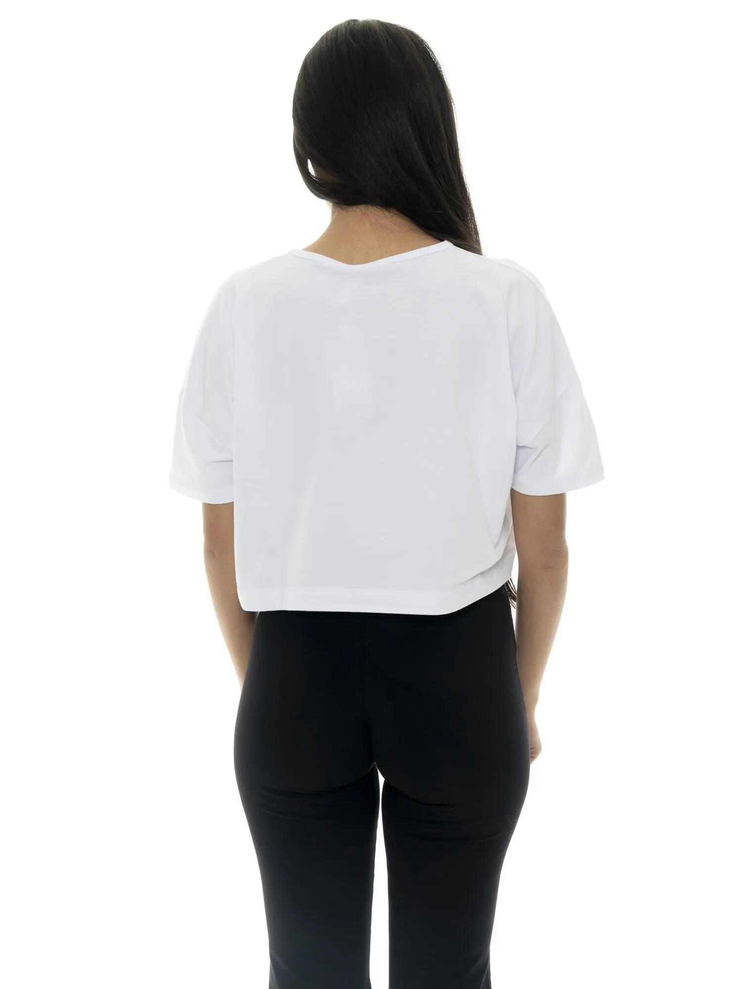 Leone Basic cropped dames-T-shirt 4/5