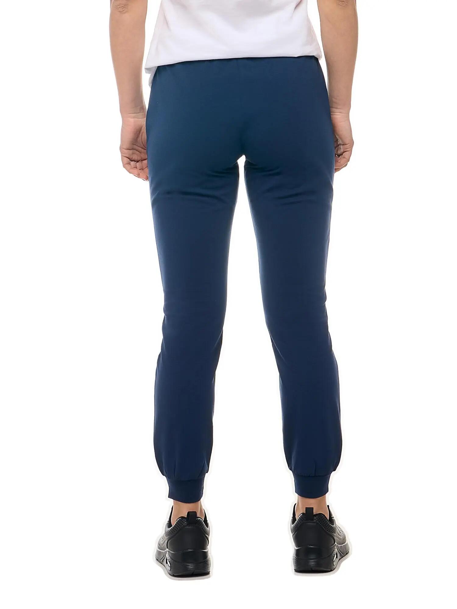 Leone Pantalón deportivo básico con puños 4/6