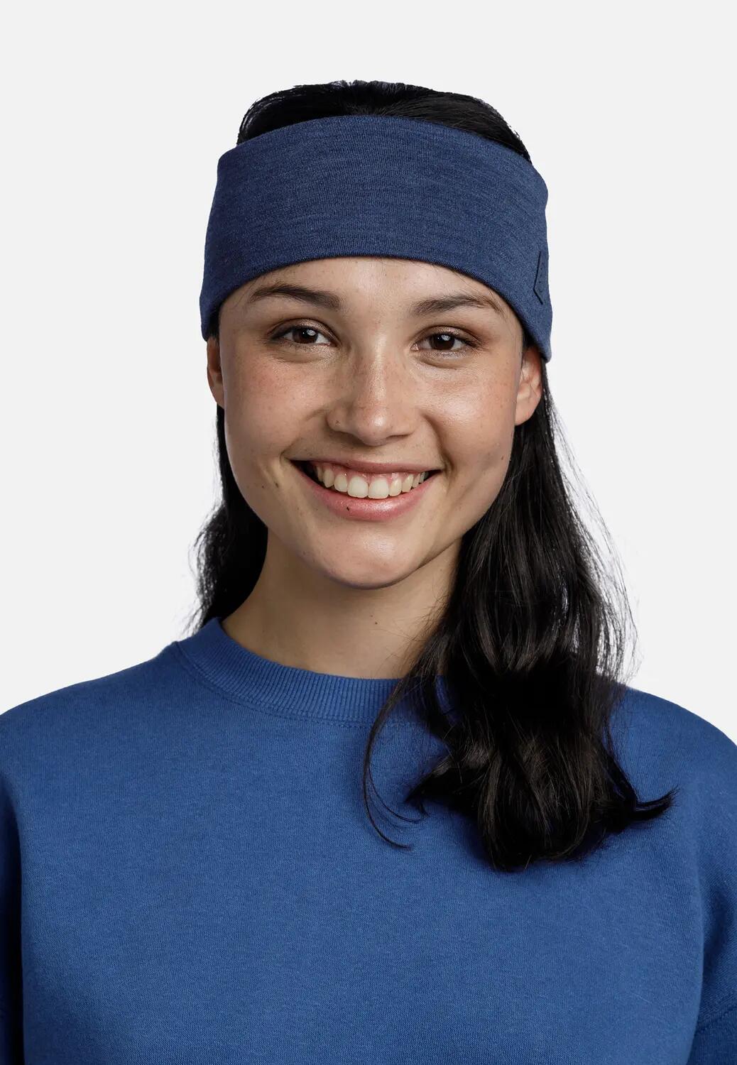 Opaska z wełny merino Buff Merino Wide Headband 5/6