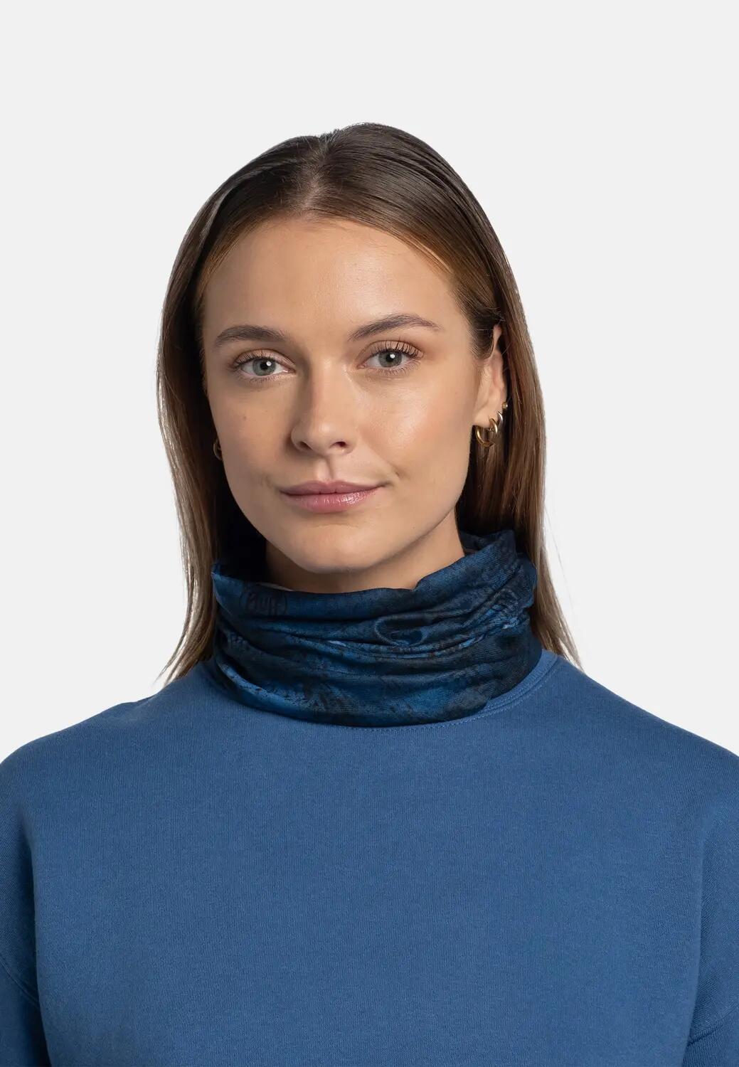 Braga de cuello Original EcoStretch Unisex Buff Azul oscuro ÚNICA 5/7