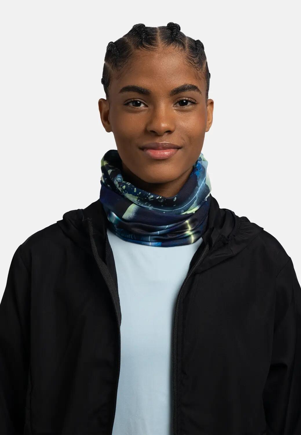 Buff Original EcoStretch Unisex Choker Blauw/Groen 5/7