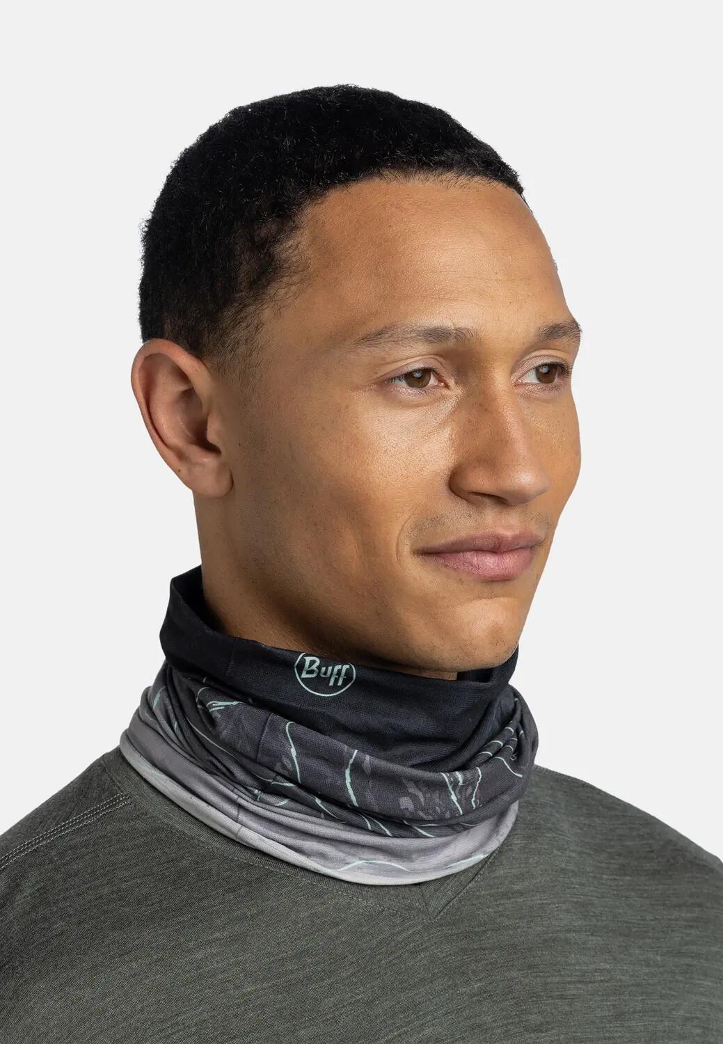 Buff Original Unisex EcoStretch Borst Grijs/Zwart 6/7