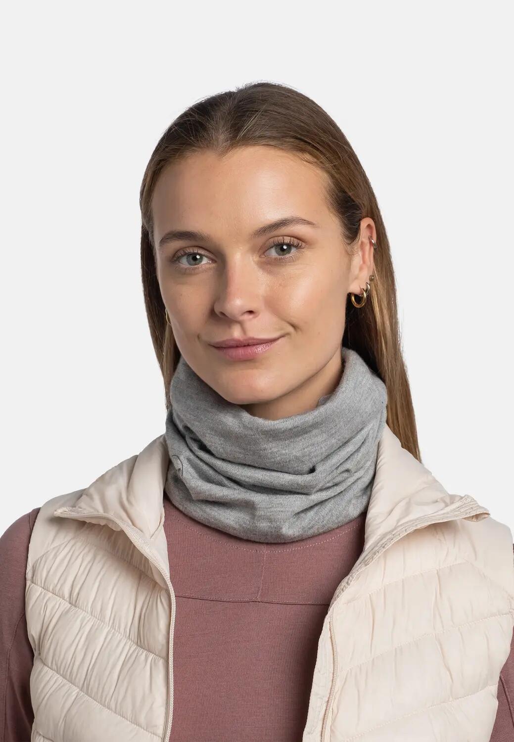 Komin chusta wielofunkcyjna z wełny merino midweight 6/7