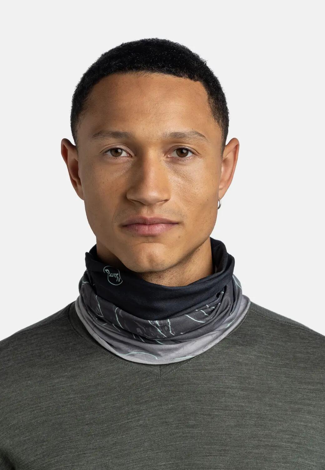 Buff Original Unisex EcoStretch Borst Grijs/Zwart 5/7