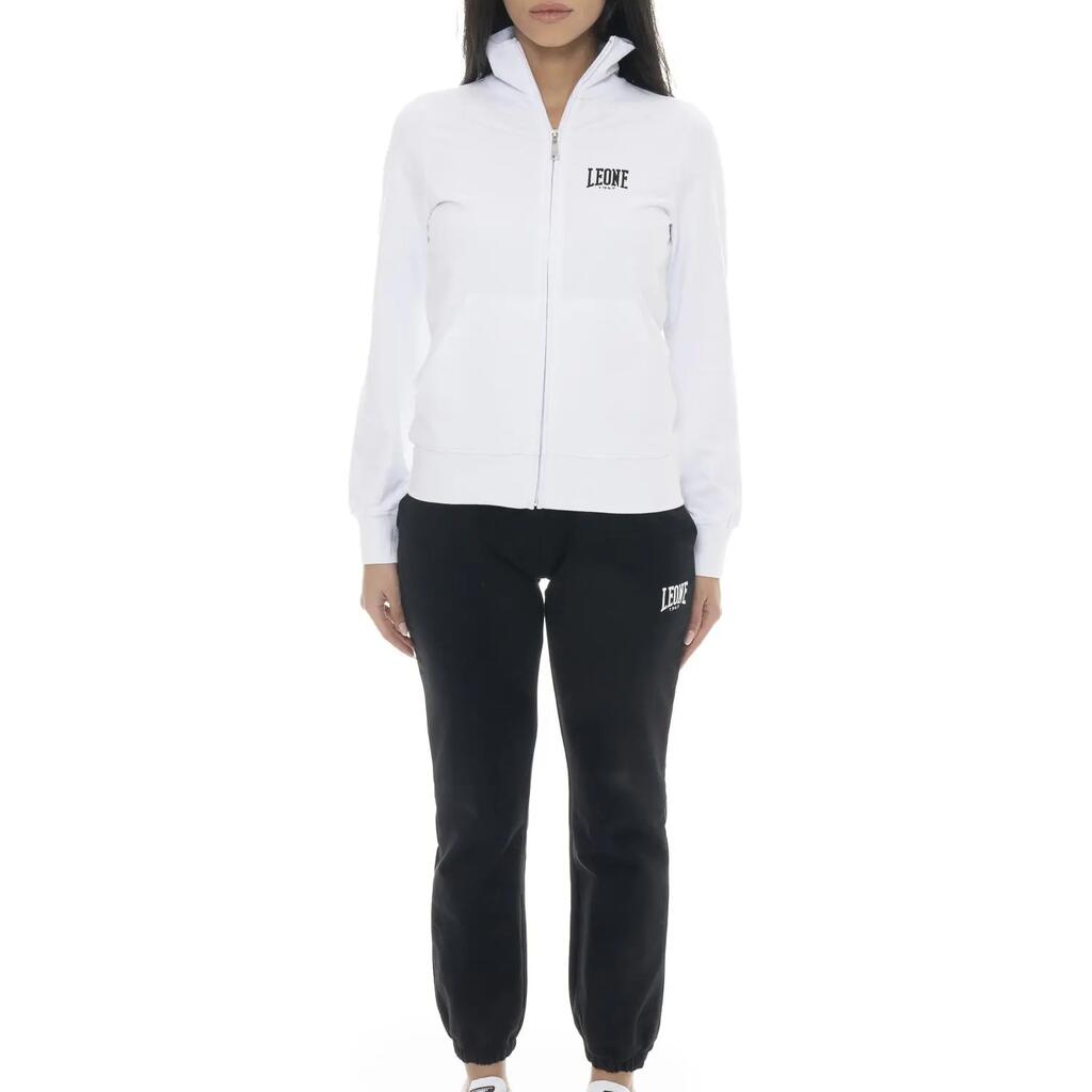 Leone Spring Vibes Women's Zip-Up Cotton Tracksuit with Collar