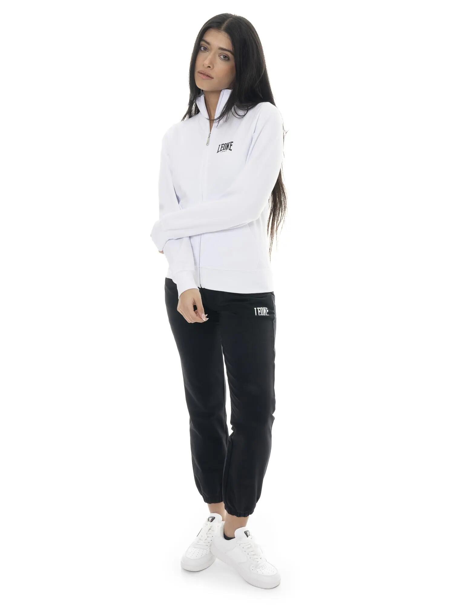 Leone Spring Vibes katoenen trainingspak met ritssluiting en kraag voor dames 5/5