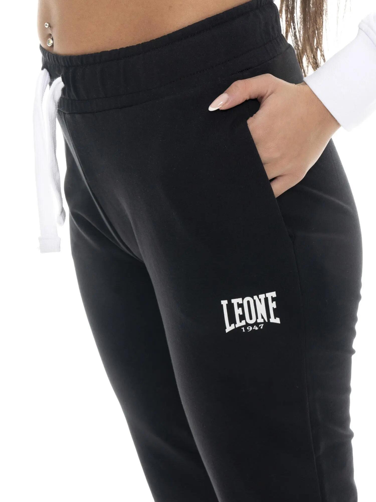 Leone Spring Vibes katoenen trainingspak met ritssluiting en kraag voor dames 3/5