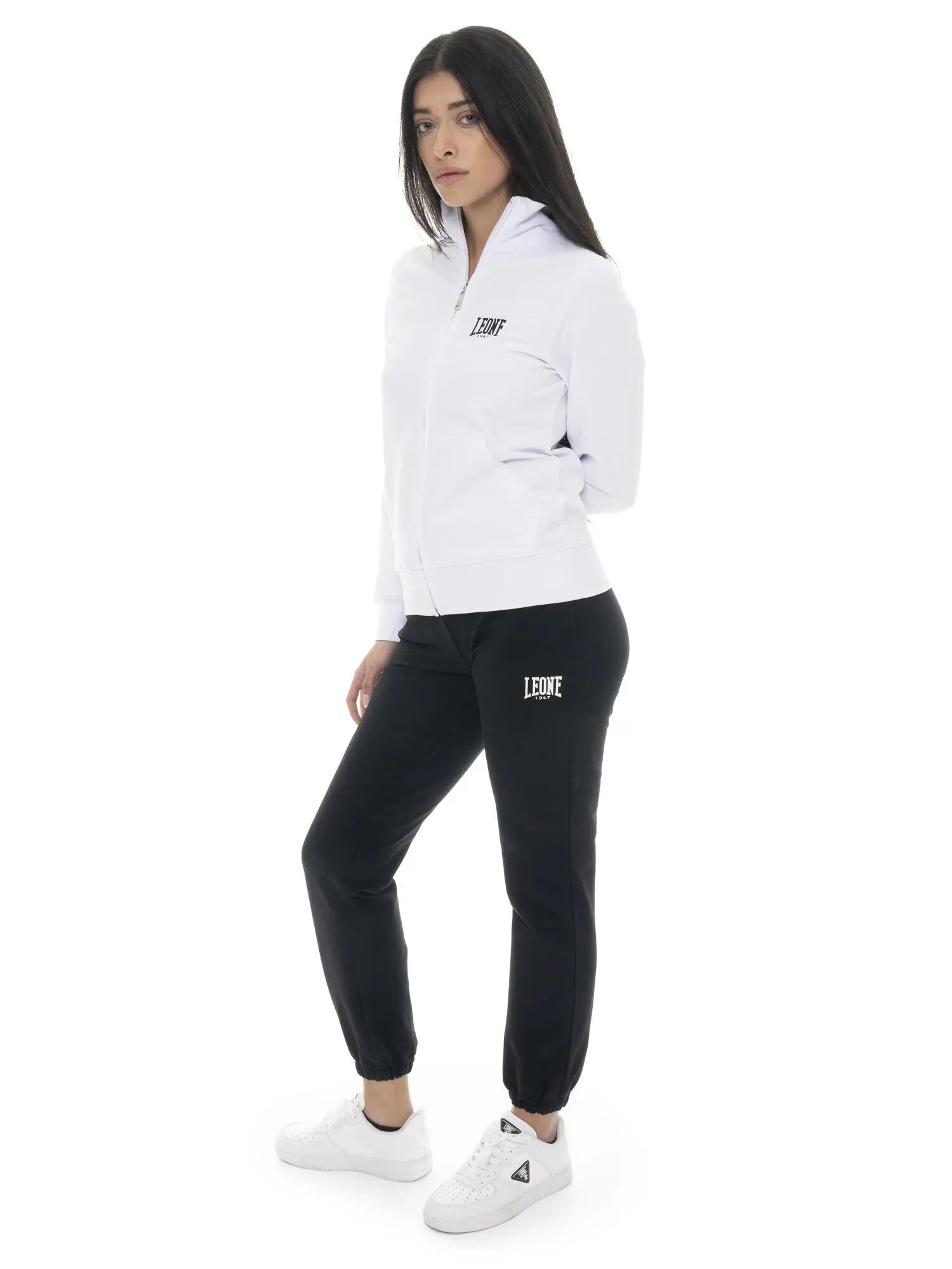 Leone Spring Vibes katoenen trainingspak met ritssluiting en kraag voor dames 2/5