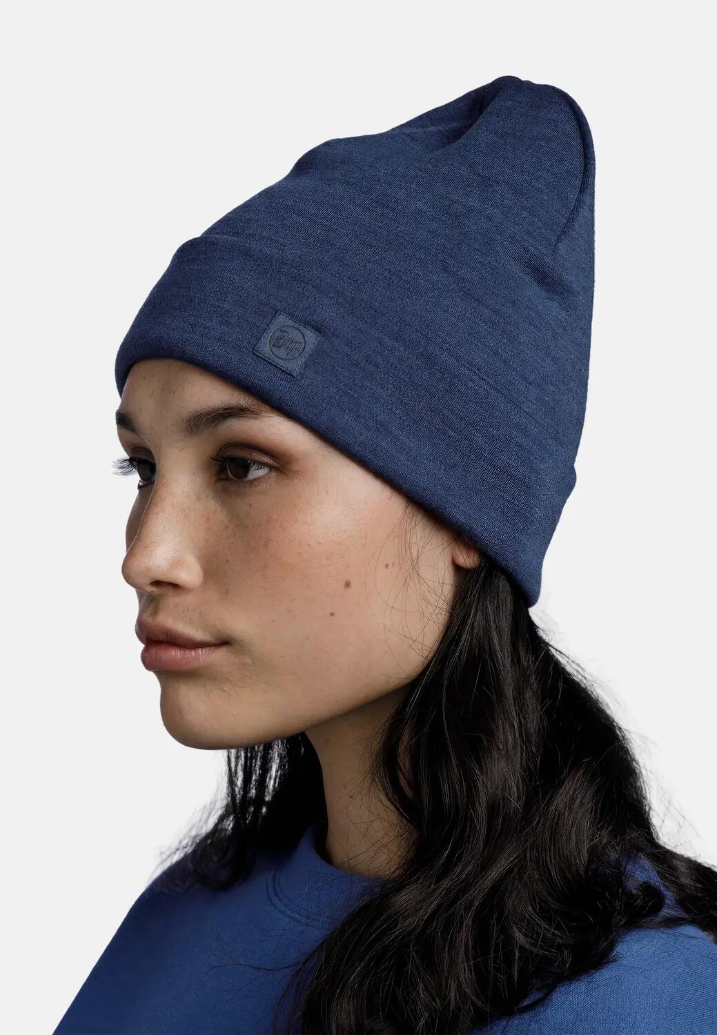 Berretto da donna in lana merino spessa Buff Solid 5/7