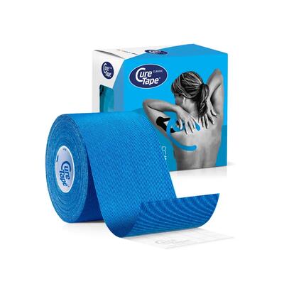 Curetape classic blauw – kinesiologie tape (kinesiotape)