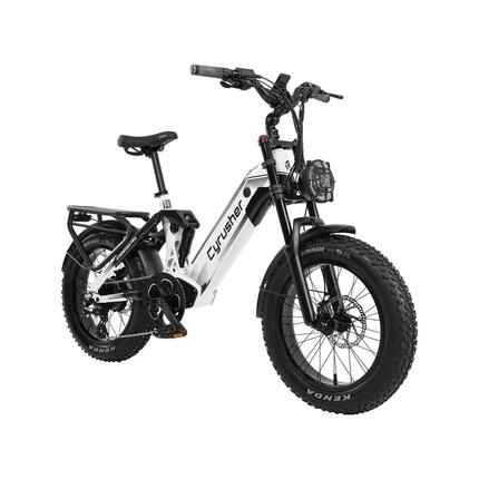 Kommoda Pro Vélo Électrique Fat Bike Cadre Bas 52V 20Ah 85Nm Jusqu’à 110km