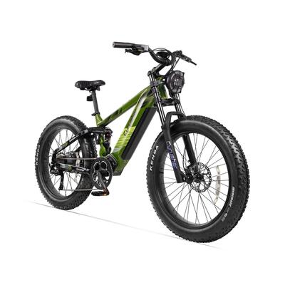 Elektrische full-suspension fatbike mountainbike ranger 2.0 52v 20ah 70-90km