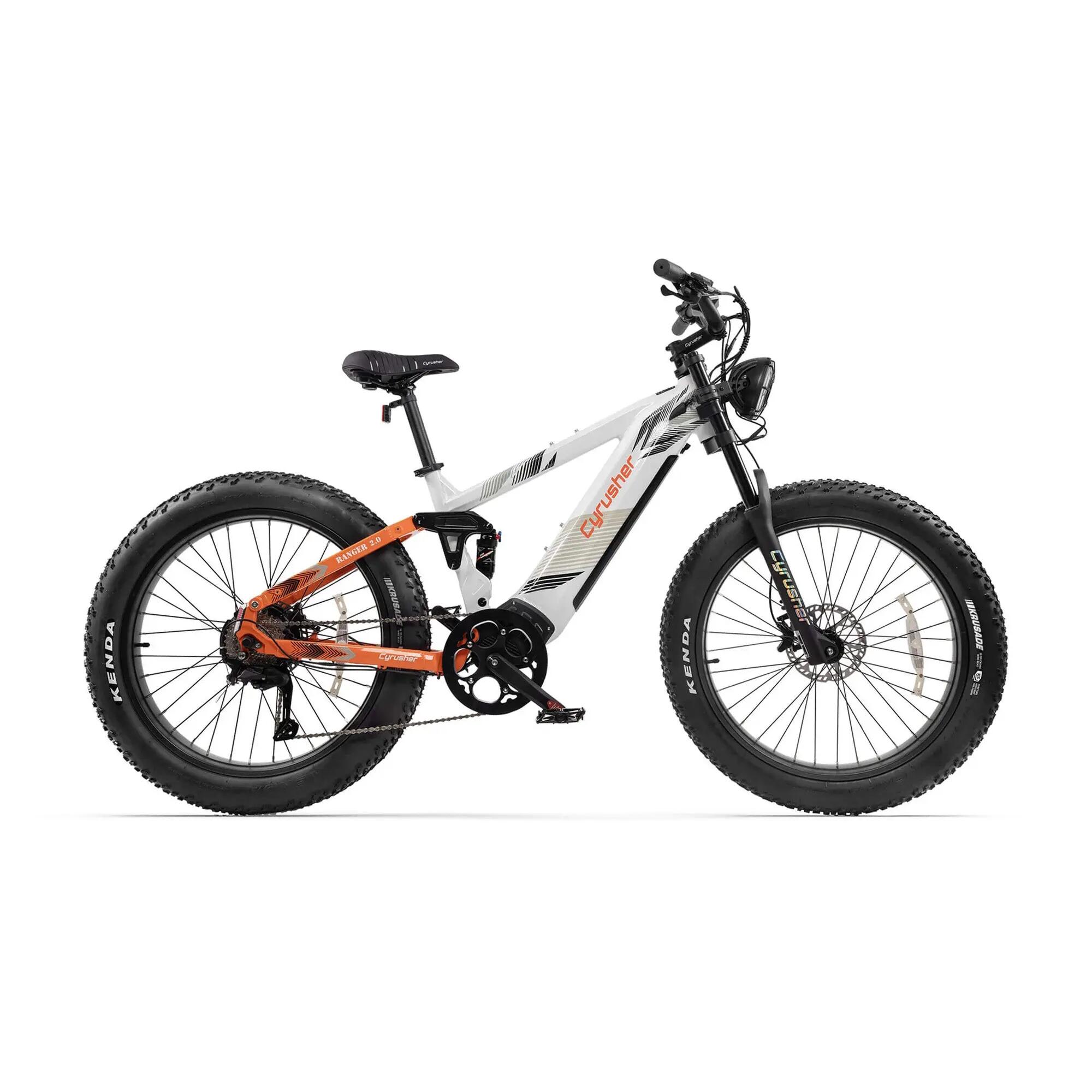 VTT électrique tout-suspendu pneus larges Ranger 2.0 52V 20Ah 70-90km 2/5