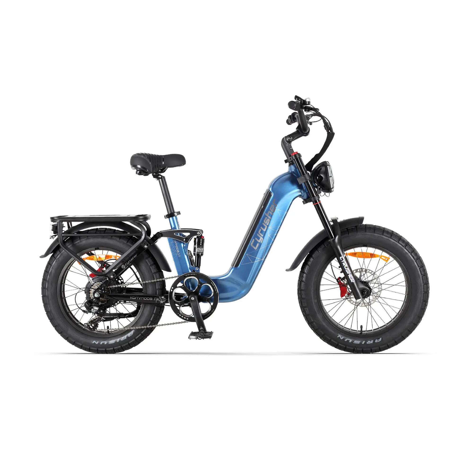 Kommoda 3.0 Bicicleta elétrica com suspensão total e pneus largos 48V 20Ah 85Nm 2/7