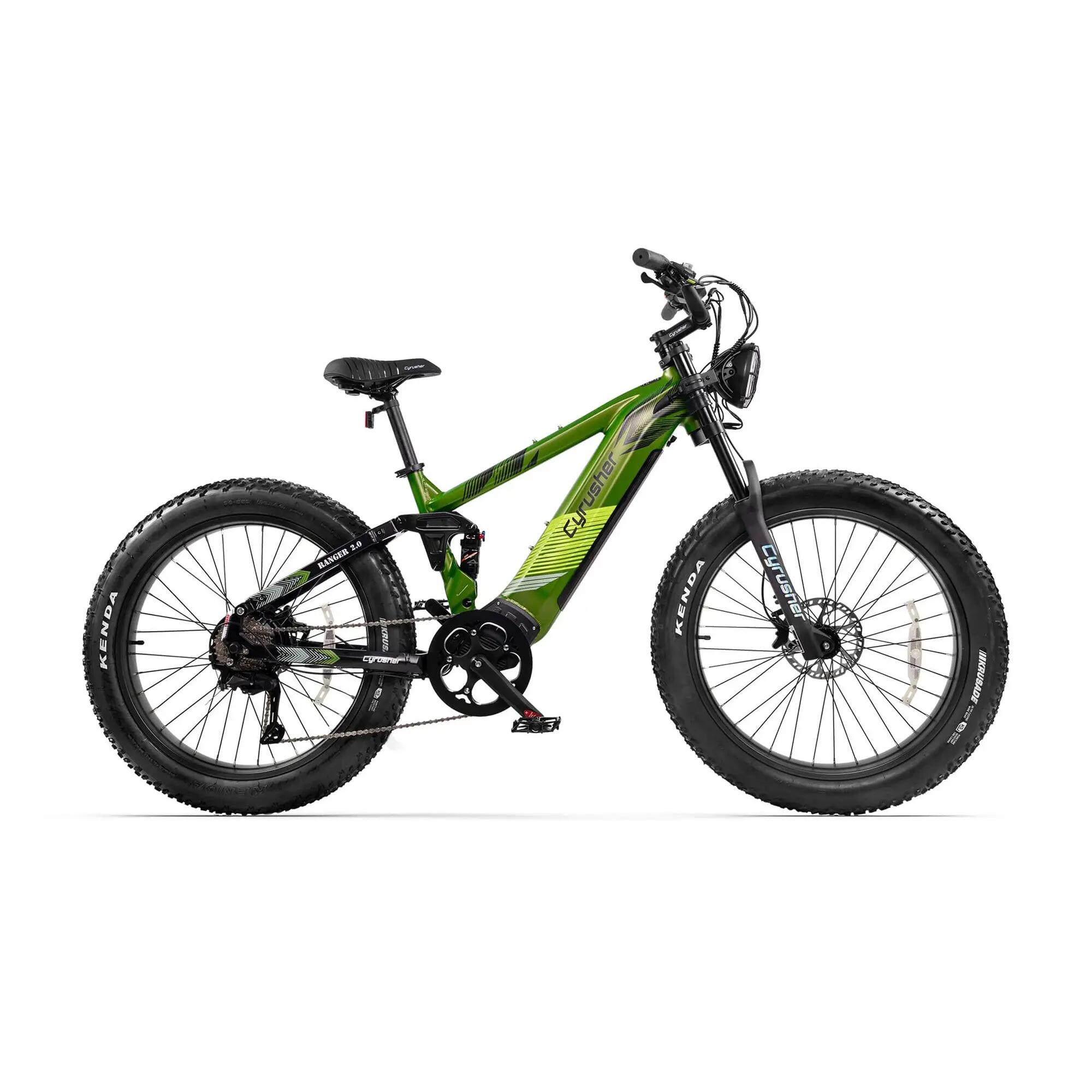 VTT électrique tout-suspendu pneus larges Ranger 2.0 52V 20Ah 70-90km 2/5