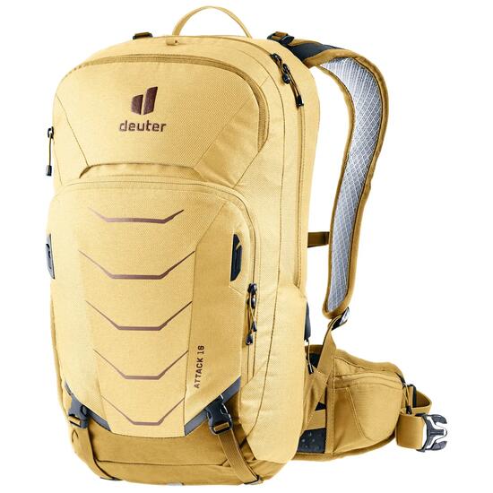 Sac à dos VTT Deuter Attack 16 L avec dos protection amovible et porte-casque