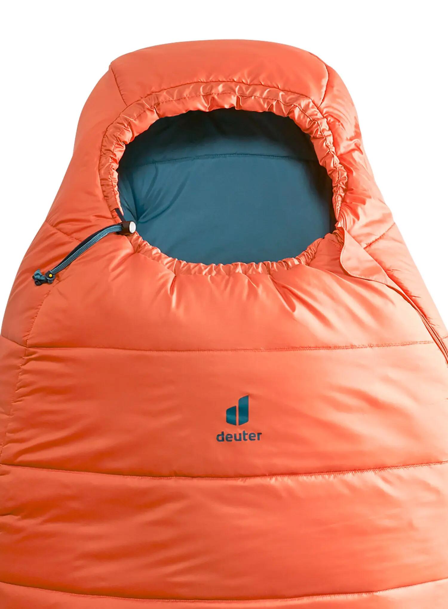 Śpiwór dziecięcy Deuter Starlight Pro (130-170 cm) - paprika/slateblue 3/9