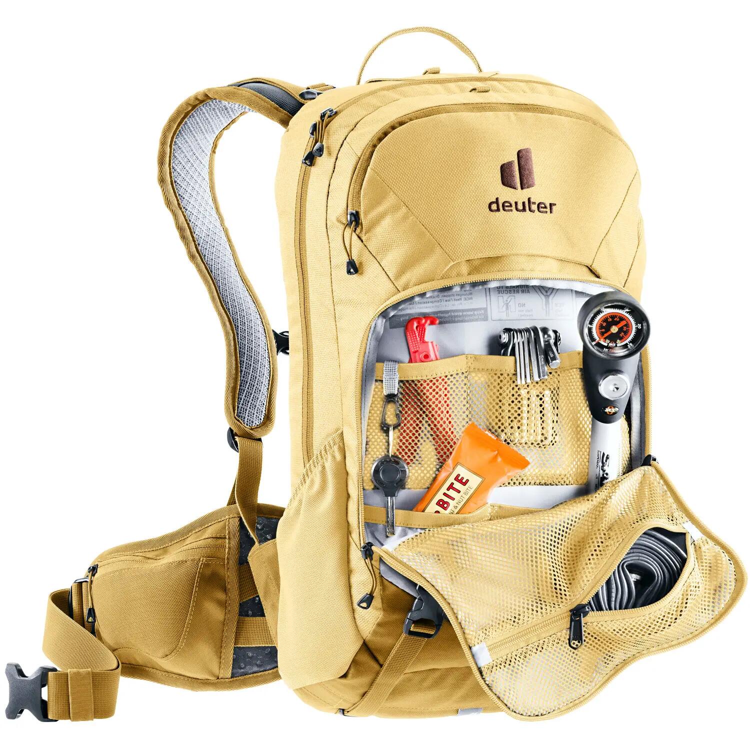 Sac à dos VTT Deuter Attack 16 L avec dos protection amovible et porte-casque 4/7
