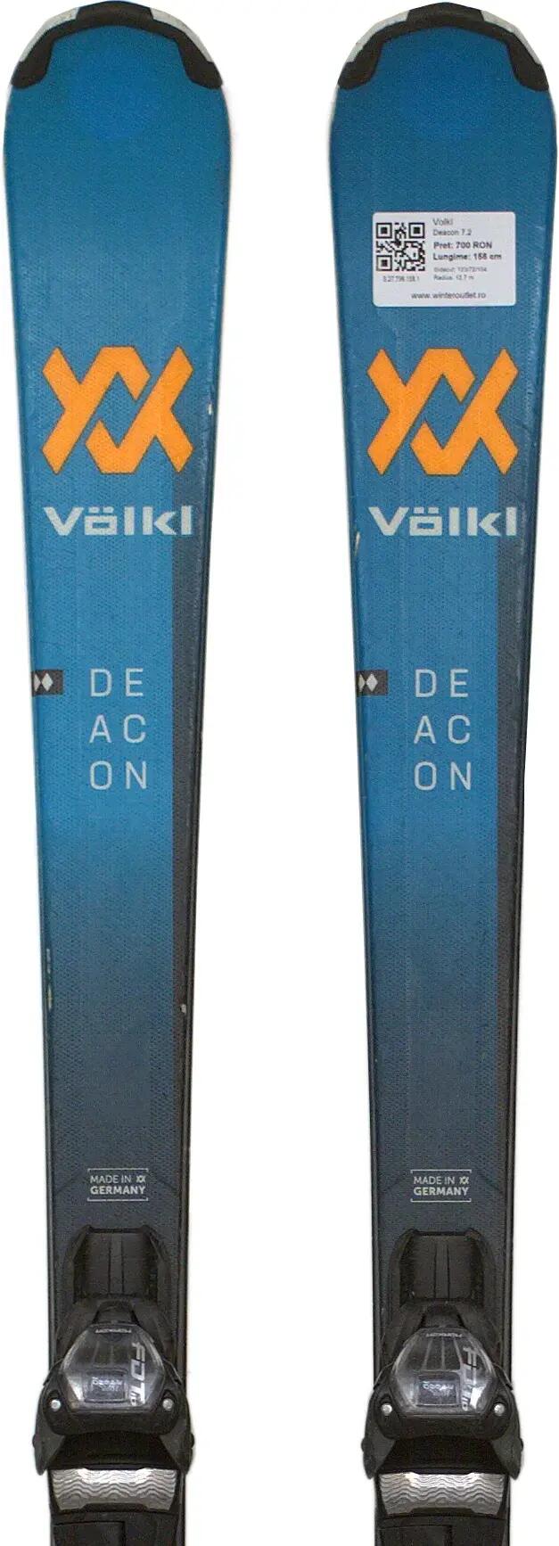 Second life - Narty Volkl Deacon 7.2 165cm 1/5