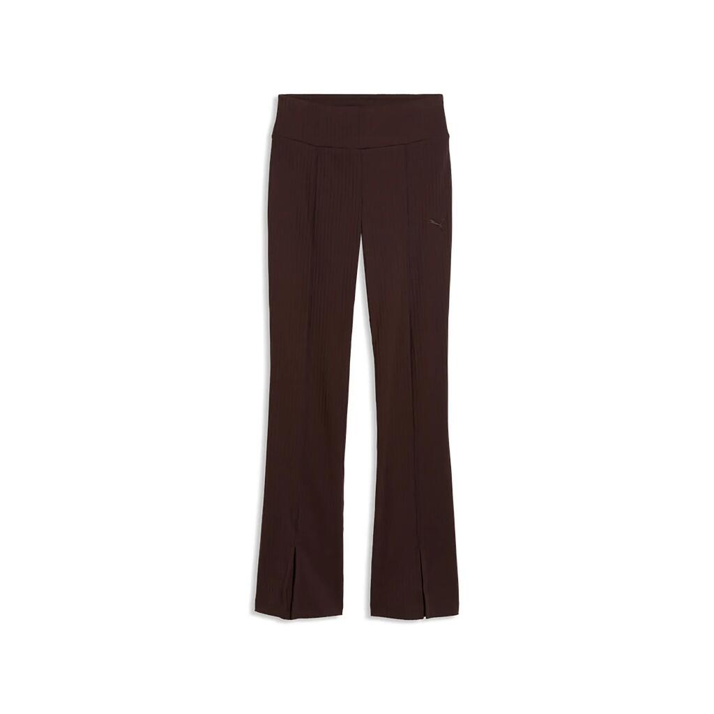 Puma Her Rib Flared Leggings Leggings Woman