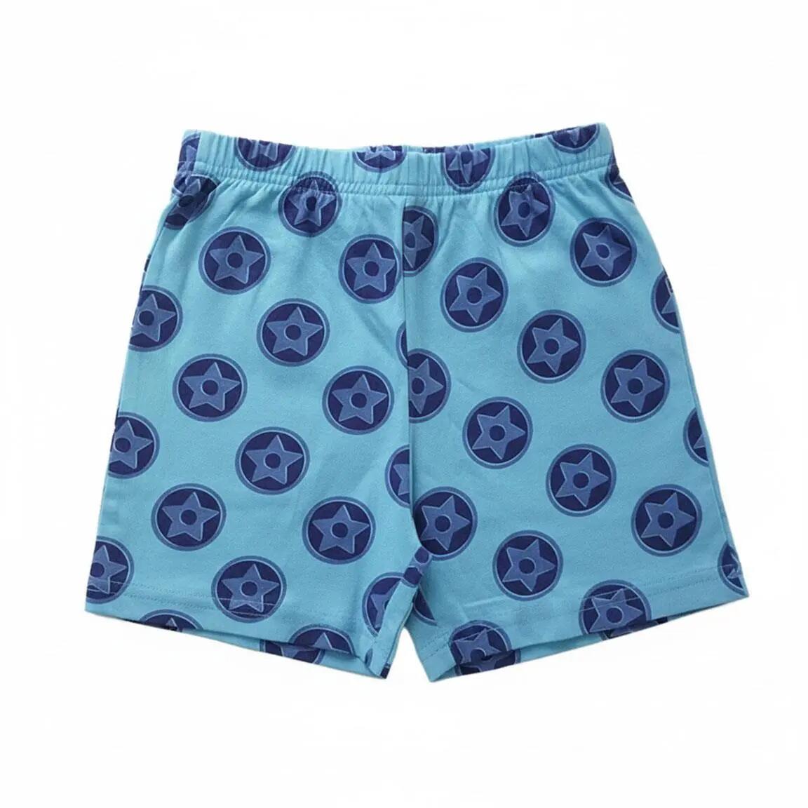 Pyjama Court Enfant Paw Patrol Deux Pièces en Coton Bleu 5/6