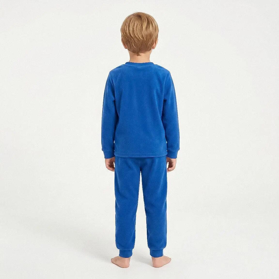Pyjama Lang Kinder FC Barcelona Tweedelig van Polyester Blauw 5/6